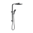 Kasten Matte Black Sliding Rail With 3 Spray Function Hand Shower