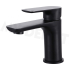 Black Bathroom Basin Sink Short Mixer Tap