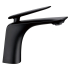 Bellino Matte Black Basin Short Mixer Tap