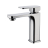Ivani Series Chrome Square Short Basin Mixer