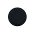 Round Press Button Matte Black