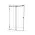 10mm Wall to Wall Frameless Shower Screens, 2 Panel, Sliding Door