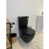 Norton Matte Black Back To Wall Toilet Suite  