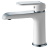 Kara Basin Mixer Chrome & White