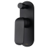 Kara Wall Mixer with Diverter Matt Black