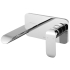 Kara Wall Basin Mixer Chrome