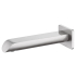 Kara Bath Spout Curved Tip Brushed Nickel