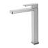 Flores High Rise Basin Mixer Brushed Nickel