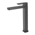 Flores High Rise Basin Mixer Matt Black