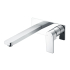 Flores Wall Basin Mixer Chrome