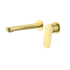 Sulu II Wall Basin Mixer Trim Kits With Separate Cover Plate Brushed Gold