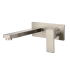 Ceram Wall Basin Mixer Brushed Nickel