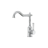 Clasico Sink Mixer Ceramic handle in Brushed Nickel