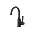 Clasico Gooseneck Basin Mixer in Matt Black