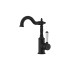 Clasico Basin Mixer Ceramic handle in Matt Black