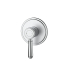 Clasico Wall Mixer Trim Kits in Brushed Nickel