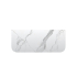 1200mm White Marble Look Sintered Stone Top Matte Finish Rounded Corner Benchtop Rounded Corner