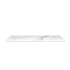 1200mm White Marble Look Sintered Stone Top Matte Finish Rounded Corner Benchtop Rounded Corner