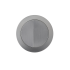 Round Press Button Brushed Nickel