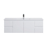 1490*455*480mm Gloss White Alpha Wall Hung PVC Vanity