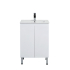 590*355*860mm Ensuite Gloss White Alpha Ensuite Free Standing PVC Vanity