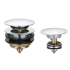 40mm Non Overflow Pop Up Waste Chrome