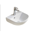 440*369*175mm Gloss White Carrida Fine Ceramic Wall Hung Basin Overflow 32mm Waste