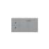 890*455*470mm Matte Grey Chester Federation Wall Hung PVC Cabinet,Left Hand Drawers