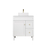 740X455X860mm Matte White Harold Federation Free Standing PVC Cabinet Right Hand Drawers