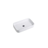 500*370*110mm Gloss White Kliff Fine Ceramic Above Counter Basin No Overflow 32mm Waste