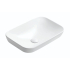 520*340*150mm Matt White Kliff Fine Ceramic Insert Basin No Oerflow