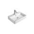 710*425*135mm Gloss White Kliff Fine Ceramic Wall Hung/Above Counter Basin Tap Hole With Overflow 32mm Waste