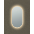 450(W)*900mm(H) Ellips LED Back Lit Mirror Pencil Edge