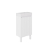450*255*630mm Matte White Crete Mini Free Standing PVC Cabinet