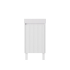 450*255*630mm Matte White Crete Mini Free Standing PVC Cabinet