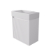 450x255x480mm Matte White Crete Mini Wall Hung PVC Cabinet