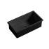 Size:813*483*254mm Matte Black Procida Fine Fireclay Inset/Undermount Sink Single Bowl Grid And Waste Included