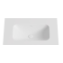 755X465X145 Matte White Chasey Solid Surface Stone Basin