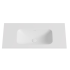 905X465X145 Matte White Chasey Solid Surface Stone Basin