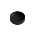 400*400*120mm Matt Black Olley Fluted Solid Surface Above Counter Basin 32mm Waste