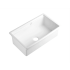 Size:813*483*255mm Gloss White Fine Fireclay Inset/Undermount Sink With Work Station Single Bowl