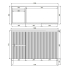 1190x455x860mm Matte White Crete Modern Free Standing Vanity Left Hand Drawers
