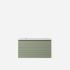 890x455x400mm Olive Green Sedona Modern Fluted Wall Hung PVC Cabinet Left Hand Drawers