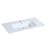 1200mm O Shape Basin Thin Edge Ceramic Vanity Top