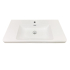 900mm O Shape Basin Poly Marble Top Round Edge