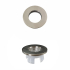 Brushed Nickel Overflow Ring