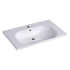 750mm Moon Basin Round Bowl Gloss White Ceramic Vanity Top