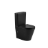 Berlin Matt Black Back To Wall Toilet Suite Quiet Flushing Technology 