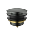 40mm Bath Pop-Up Plug With Removabel Waste No Overflow Gun Metal