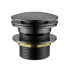 40mm Bath Pop-Up Plug With Removabel Waste With Overflow Gun Metal